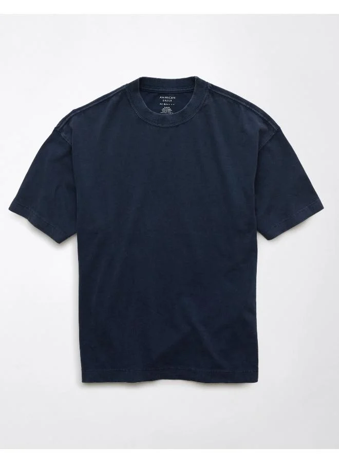 American Eagle AE Boxy Sueded Jersey T-Shirt