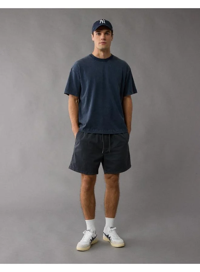 American Eagle AE Boxy Sueded Jersey T-Shirt