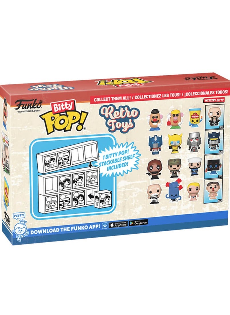 Funko Bitty Pop! Retro Toys: Retro Toys - Mr. Monopoly 4-Pack - Image 3