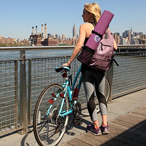 AURORAE Yoga Mat/Gym Cross-body Travel Sling Back Pack. Mat sold separately. - Image 5