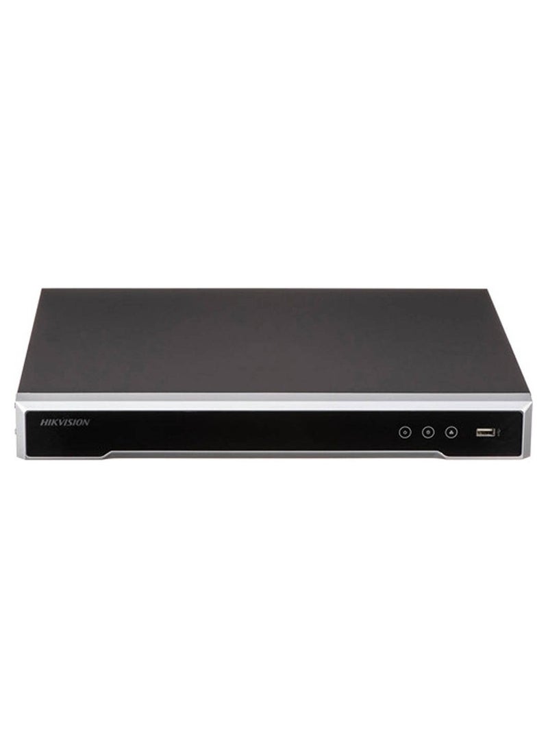 هيك فيجن DS-7608NI-Q2 مسجل فيديو شبكي 8 قنوات غير مدعوم بالطاقة عبر الإيثرنت، ضغط H.265+، تسجيل يصل إلى 8 ميجابكسل، عرض نطاق 80 ميجابت في الثانية، مخرج HDMI/VGA، 2× فتحات HDD SATA (يدعم 16TB) (بدون HDD)، نسخ احتياطي عبر USB، صوت ثنائي الاتجاه، مسجل فيديو شبكي من سلسلة برو، أسود | DS-7608NI-Q2 - Image 2