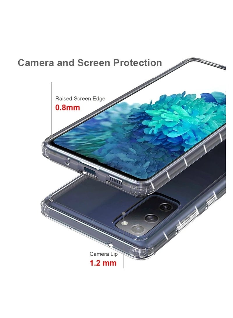 CHAPPELINE AIRBAG CASE Series Premium Transparent Airbag Shockproof Anti-Yellowing Case Cover For Samsung Galaxy S20 Plus Clear - Image 4