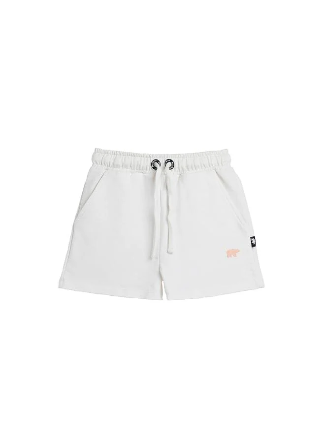 Bad Bear Petra White Girls' Shorts.