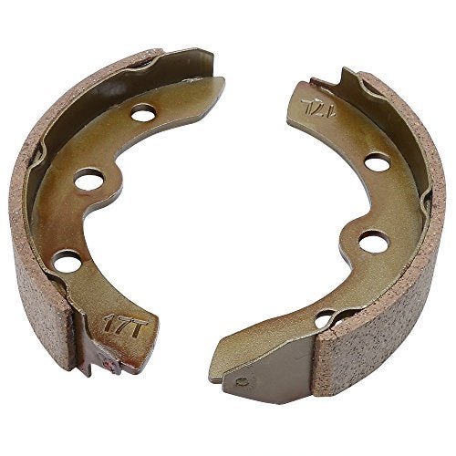 10L0L Golf Cart Brake Shoes Replacement Brake Pads Fits Club Car (1995-up) DS and Precedent Golf Cart 1018232-01 (2 Short, 2 Long) - Image 5