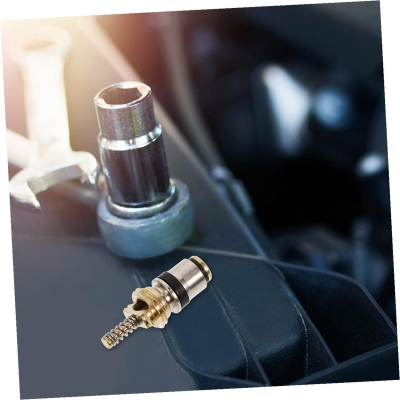 Copper R134a AC Valve 10pcs Set For Car Vehicle Air Conditioning System Maintenance - Image 5