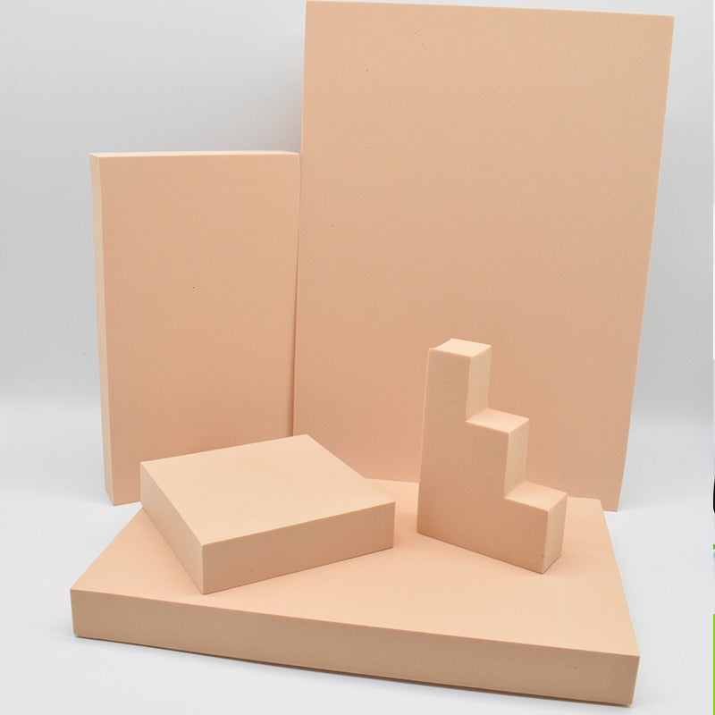 EVA Foam Geometric Photo Props for Cosmetics and Accessories Skin color five-piece set 