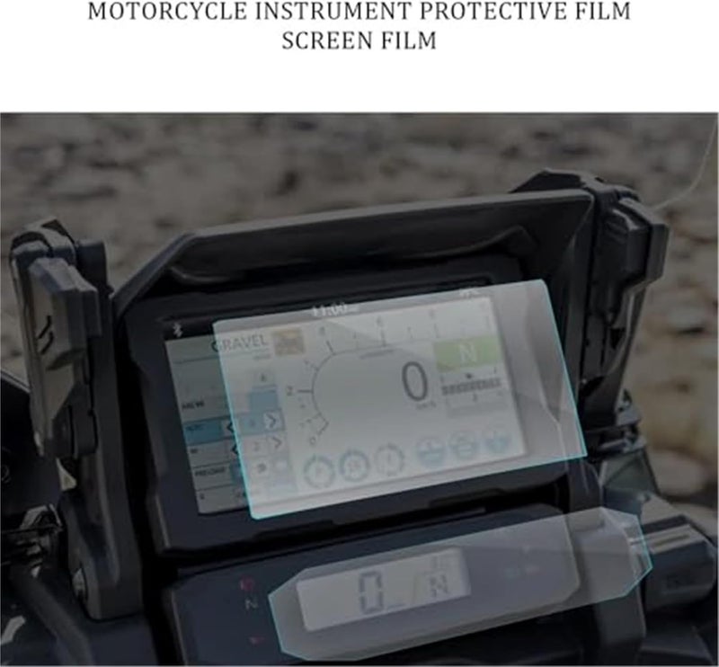 Vuzmode Motorcycle Screen Protector for Africa Twin 2020 - Image 3
