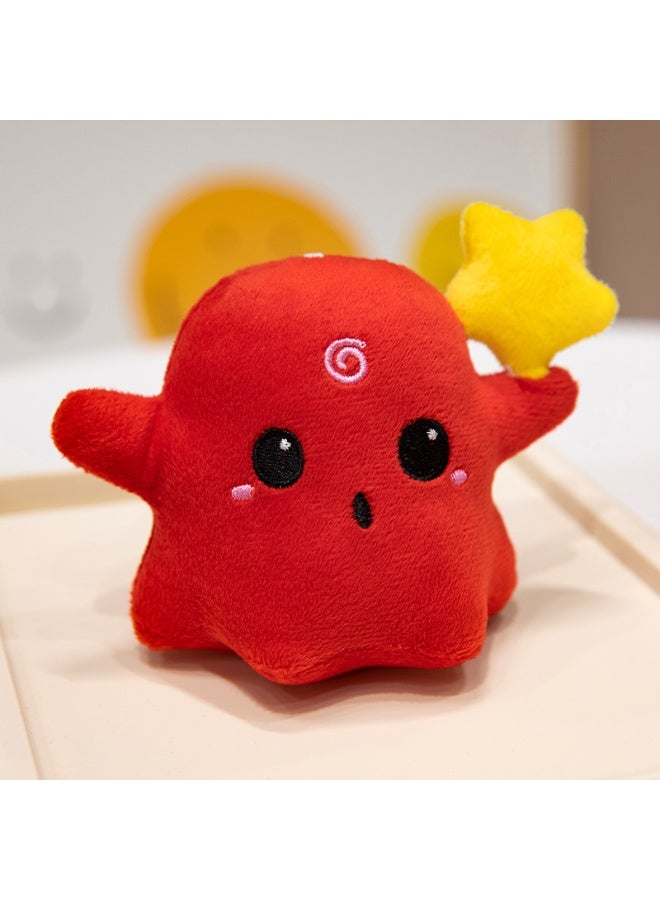 نيبمينينت دمى الأشباح للاحتفال بعيد الهالوين - زينة ملونة لحقيبة الظهر