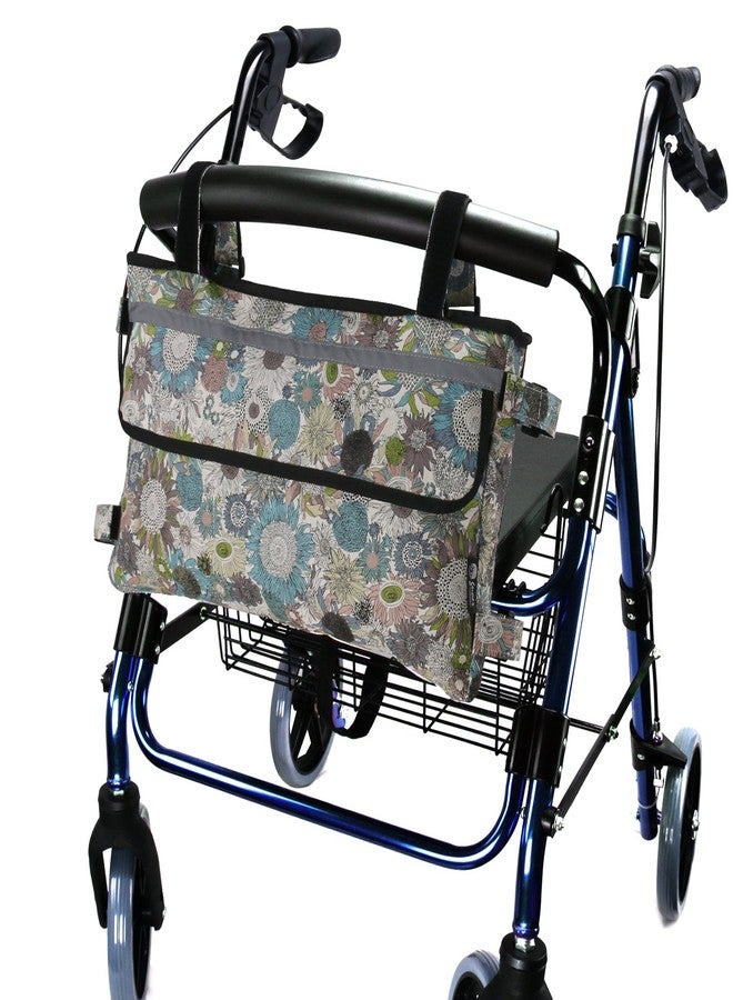 GUOER Walker Bag Suitable for Multiple Walking Aids Rollator Bag Multi-Size Multiple Colors (9.8Wx15.7L in,Color9808) - Image 1