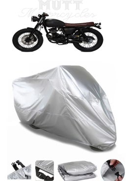 Mutt Mongrel 250 Grey Waterproof Motorcycle Canvas Premium