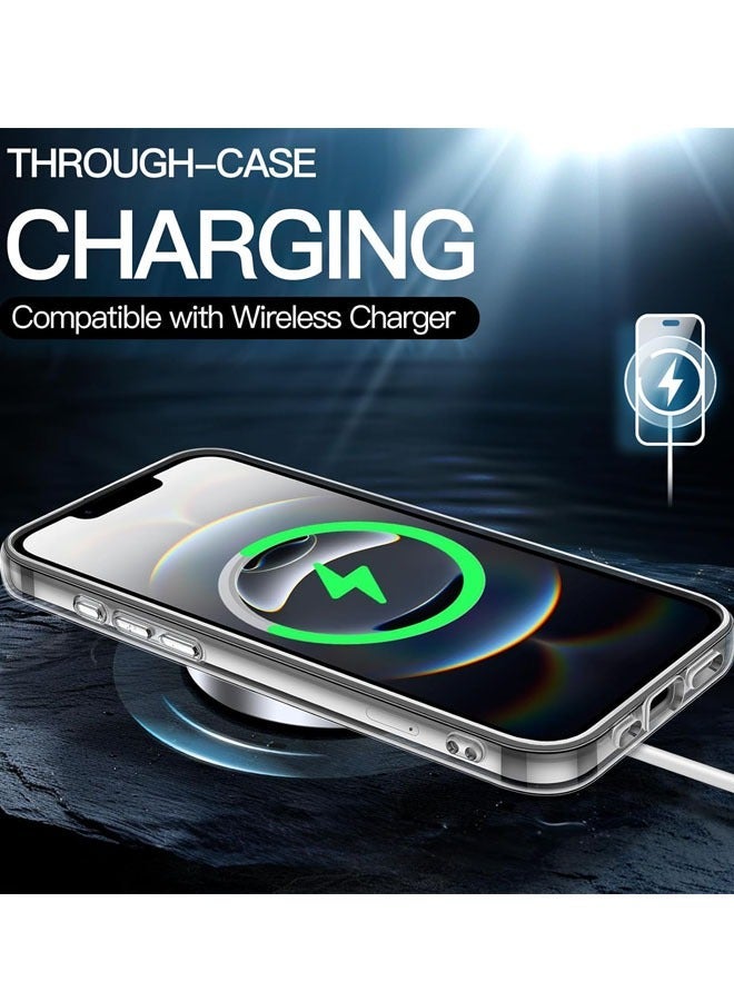 ZVEV iPhone 16e Case, Case for iPhone 16e 6.1-Inch 2025, Non-Yellowing Shockproof Phone Bumper Cover, Anti-Scratch Clear Backï¼Clearï¼ - Image 4