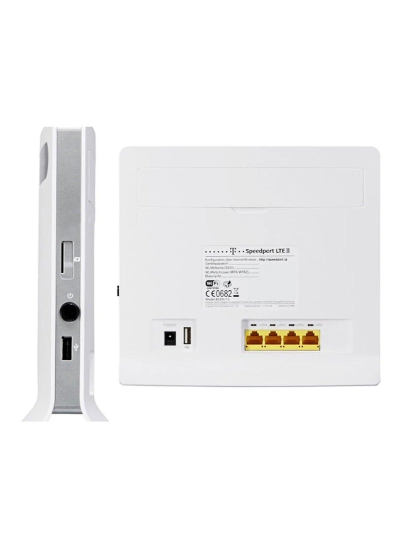 HUAWEI Router With Sim Card Slot 4G LTE TDD/FDD  B593s-12 White - Image 5
