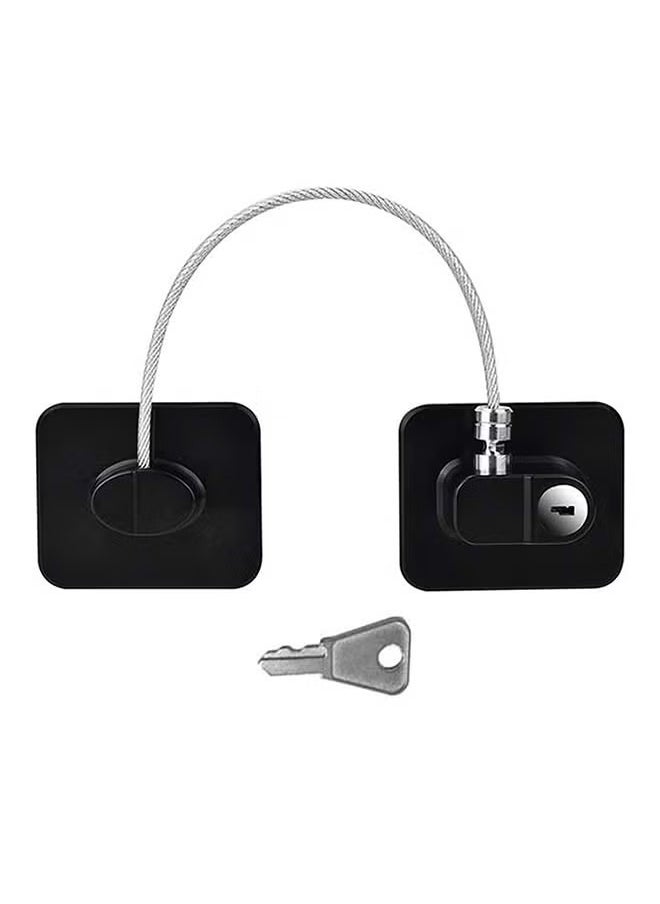 Gonice Safety Cable Fridge Window Lock With Key Set  - Image 1