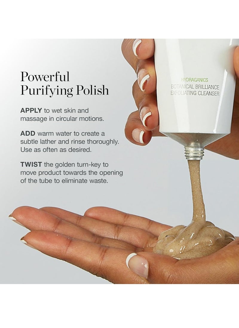 OGEE Ogee Botanical Brilliance Exfoliating Cleanser - High Performance Facial Cleanser - Certified Organic Face Cleanser - Face Exfoliator Made in USA  - Image 2