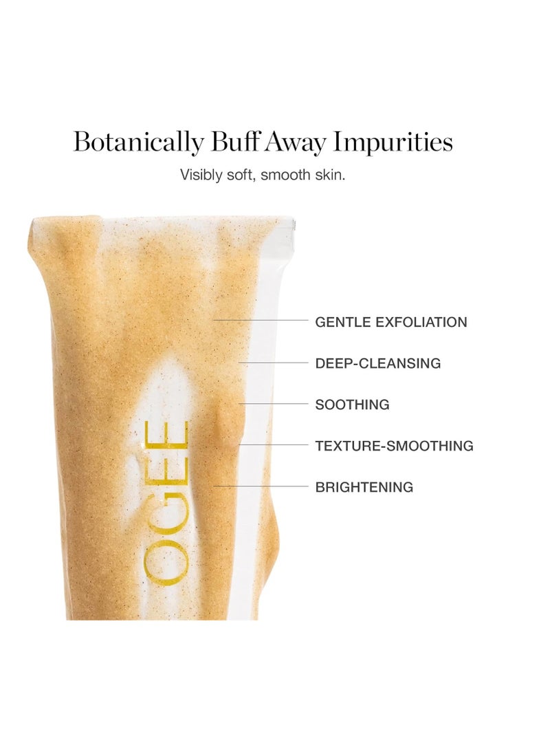 OGEE Ogee Botanical Brilliance Exfoliating Cleanser - High Performance Facial Cleanser - Certified Organic Face Cleanser - Face Exfoliator Made in USA  - Image 3