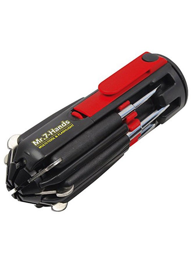 Apollo Tools Mr. 7-Hands, Patented, 8 in 1 Screwdrivers with Worklight - DT1019 - Image 3