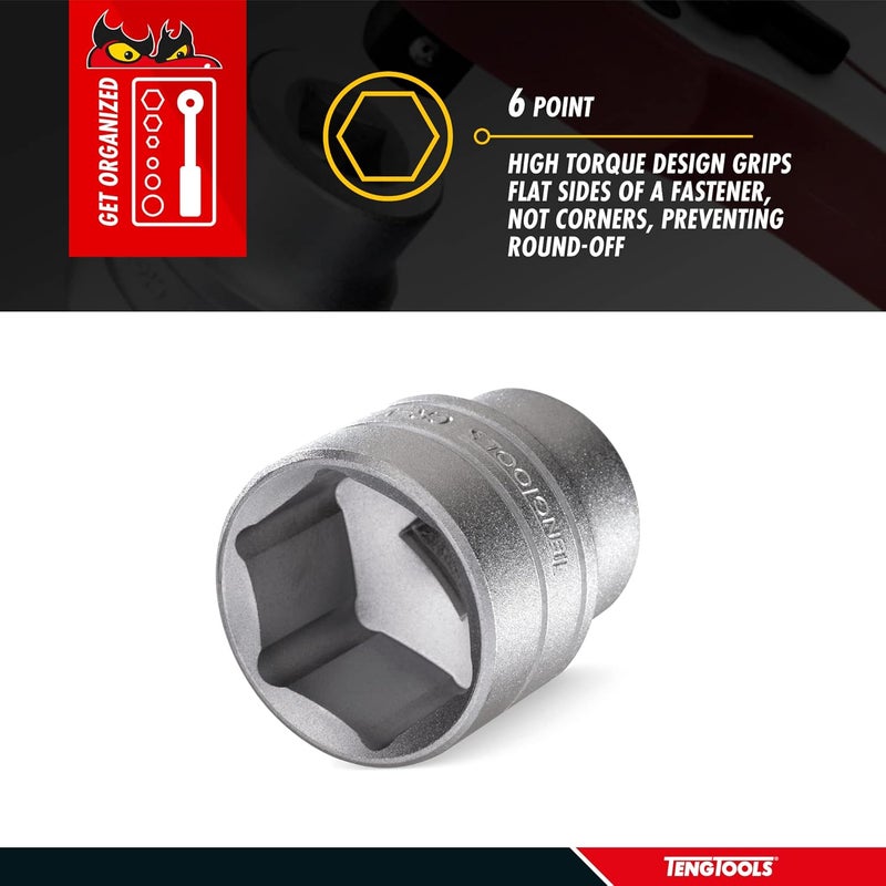 TENGTOOLS Teng Tools M.Rosso 6PT Regular Socket 5.5MM 1/4 Inch Drive - Image 3