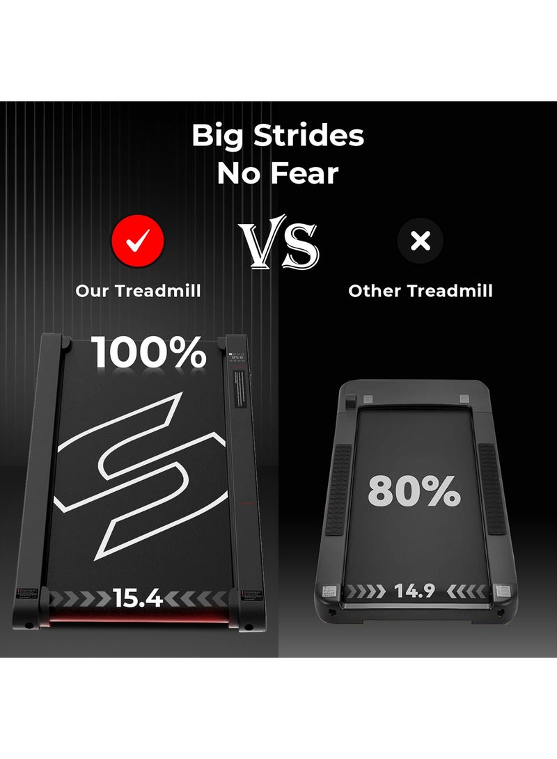 WalkyShaky Vibration Walking Pad – Under Desk Walking Pad Treadmill for Home & Office, 4 Vibration Massage Modes Treadmill, App & Remote Control, LCD Display (WalkyShaky) image 8