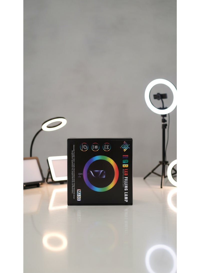 حلقة إضاءة ناعمة RGB LED | إضاءة ملونة RGB, حلقة ضوئية - Image 4