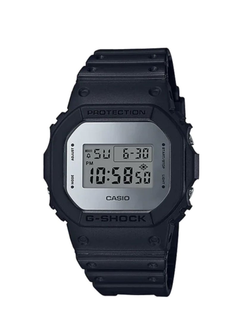 CASIO G-Shock Square 'Black Silver' DW-5600BBMA-1
