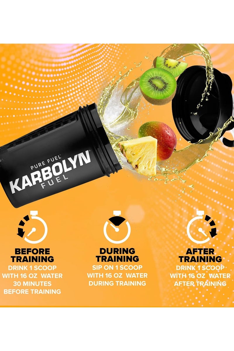 إي إف إكس سبورتس مكمل الكربوهيدرات كاربولِن - فواكه استوائية - (4 باوند) - Image 5