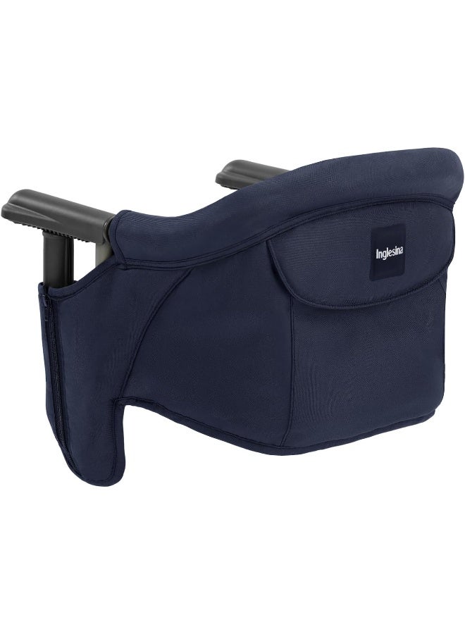 Inglesina Fast Table Chair - Award-Winning Convenient Baby High Chair - Use at Most Tables or Restaurants Without Leaving Scratches (Navy) - Image 1