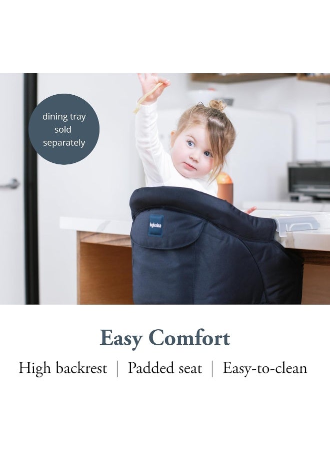 Inglesina Fast Table Chair - Award-Winning Convenient Baby High Chair - Use at Most Tables or Restaurants Without Leaving Scratches (Navy) - Image 4