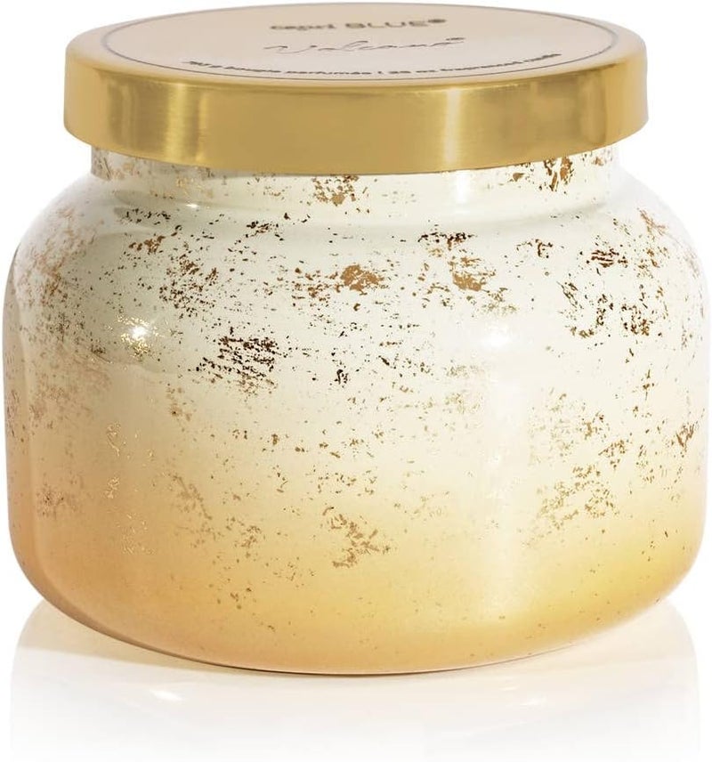 Capri Blue Glimmer Jar Candles - Luxury Holiday Scented Candles for Home - Long Lasting Soy Wax Blend - Scented Holiday & Home Decor - Volcano Oversized Signature Jar (28 oz) - Image 1