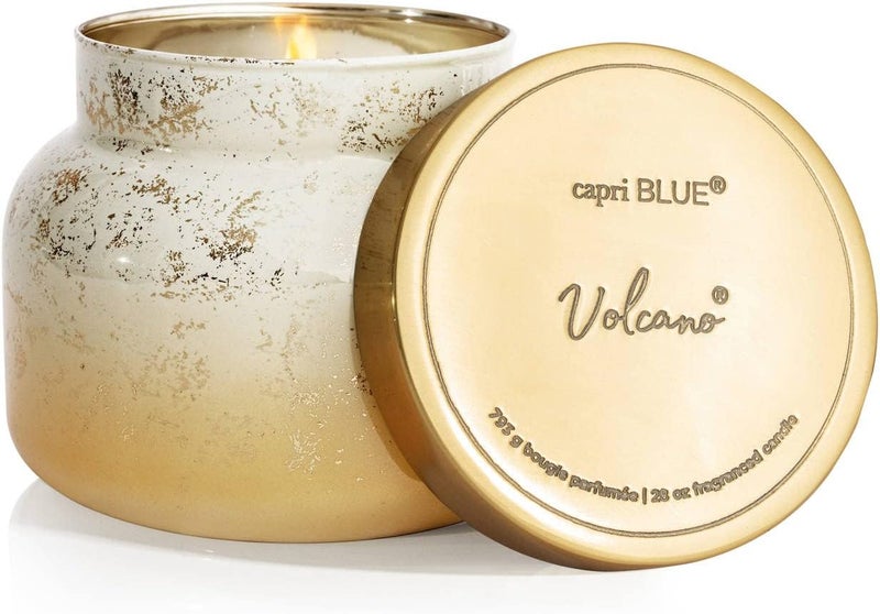 Capri Blue Glimmer Jar Candles - Luxury Holiday Scented Candles for Home - Long Lasting Soy Wax Blend - Scented Holiday & Home Decor - Volcano Oversized Signature Jar (28 oz) - Image 2