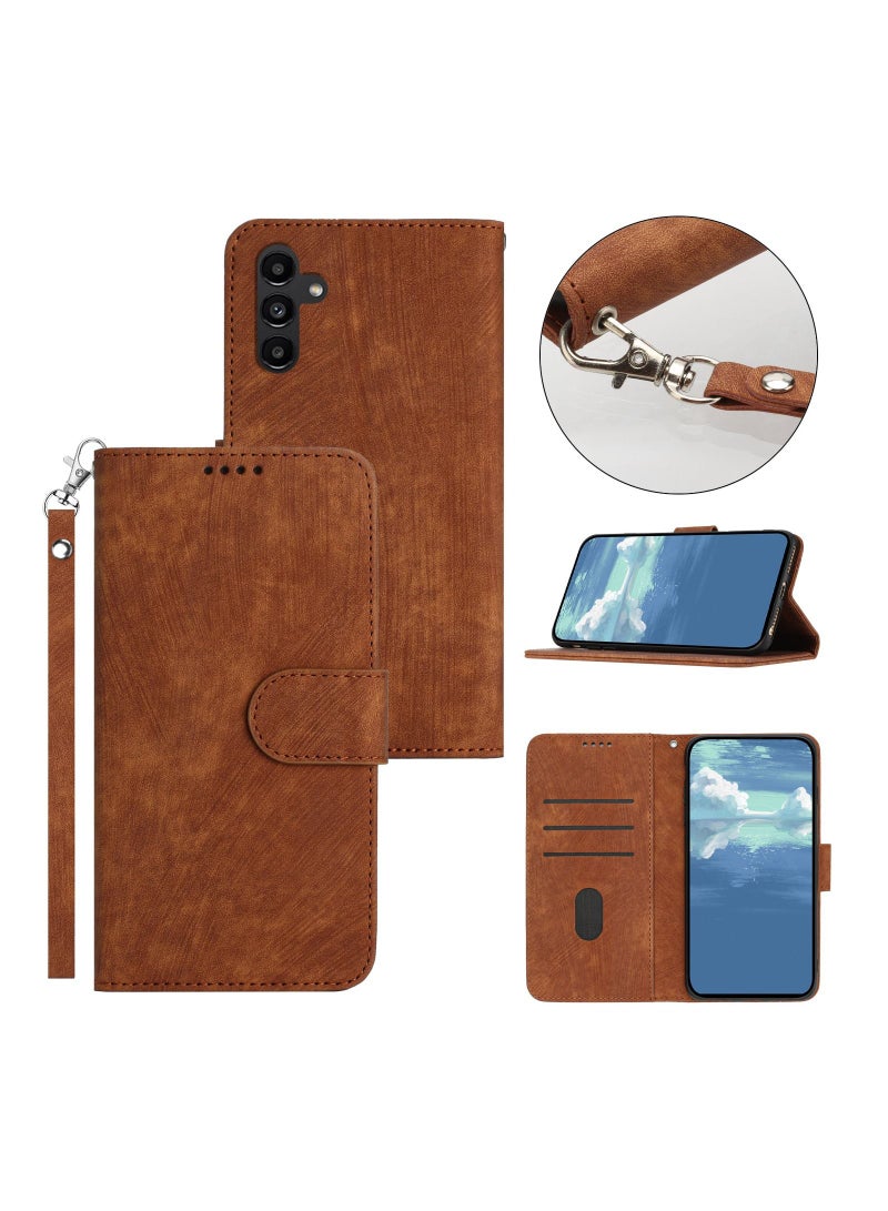 Suteni Magnetic Flip Cover Card Slots Leather Phone Case for Huawei - Image 2