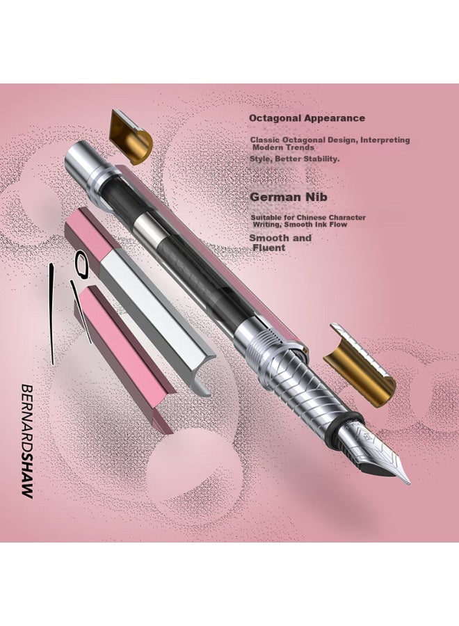 Bernard Shaw Fountain Pen, High-end Luxury Spring Cherry Blossom Single Pen Gift Box Set, Premium Business Office Signature Pen, Teacher's And Women's/men's Gift, Popular Product - Image 2
