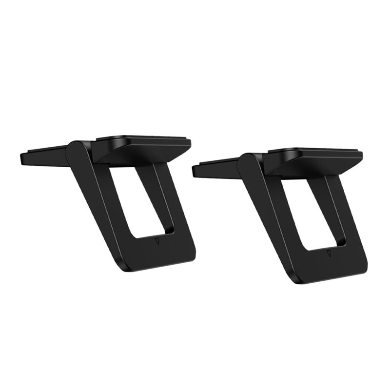 Foldable Vertical Laptop Stand 2 Pack Sturdy Ergonomic Riser For Desk And Travel - Image 2
