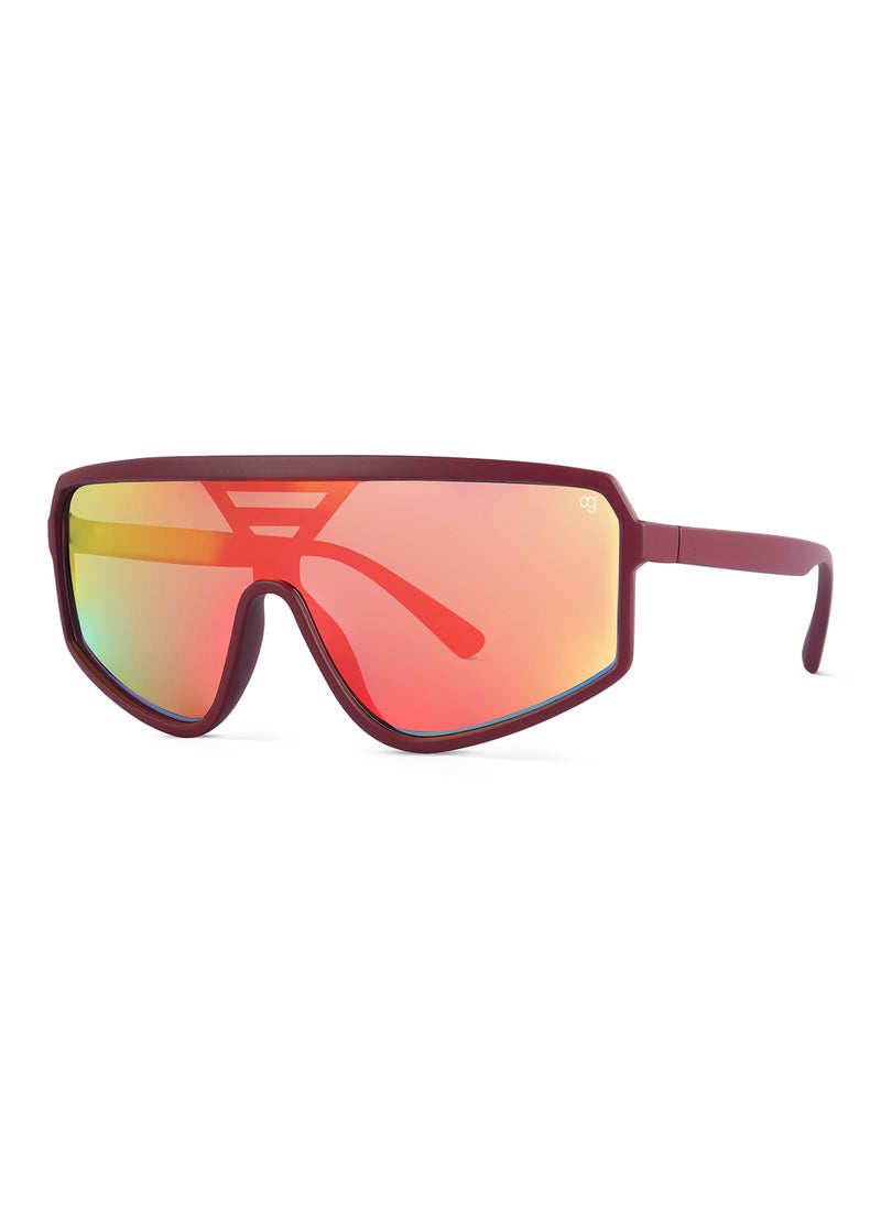 Woggles Uv-Protected Orange Sports Sunglasses  - Image 4