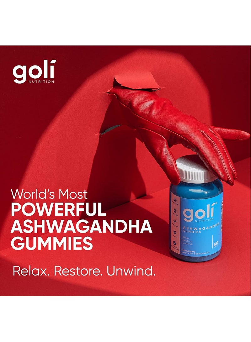 Goli Ashwagandha gummy 60PCS - Image 3