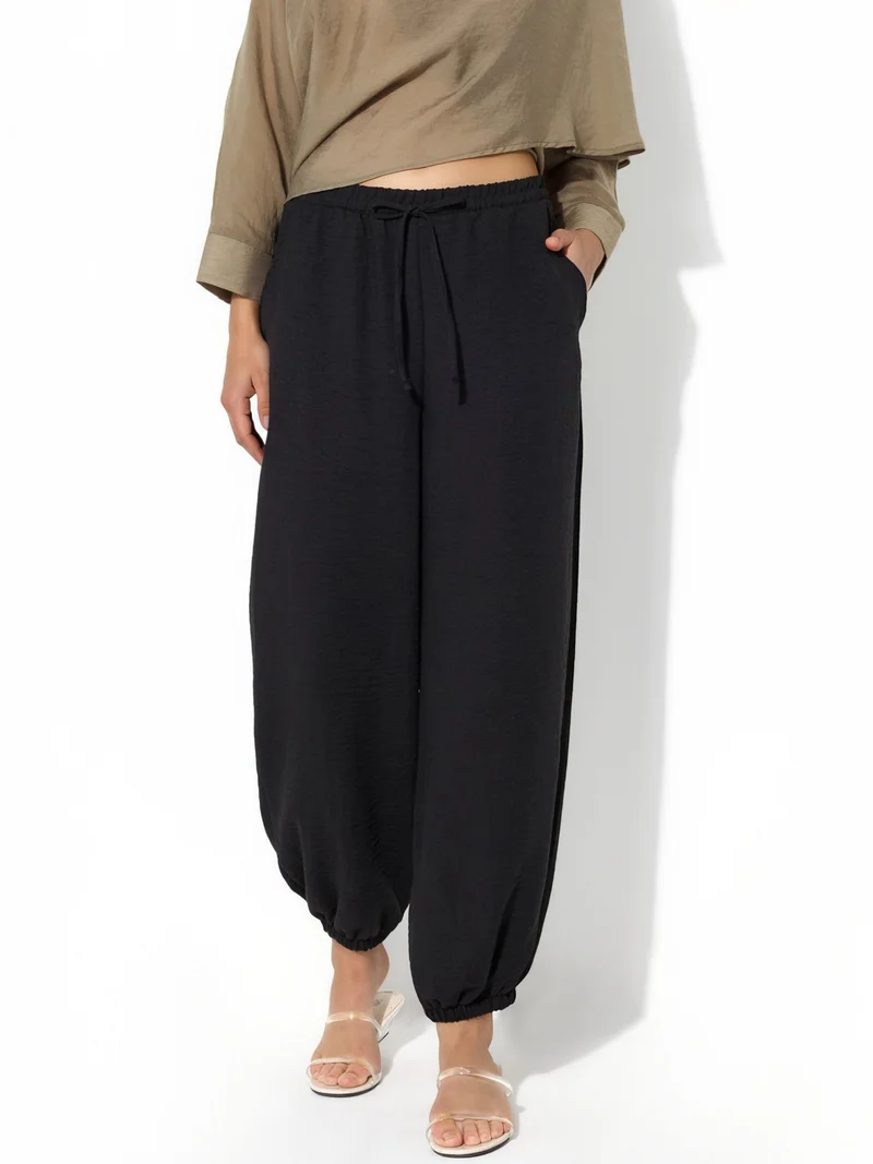 بوسيم BUSEM Women's Textured Polyester Jogger Pants