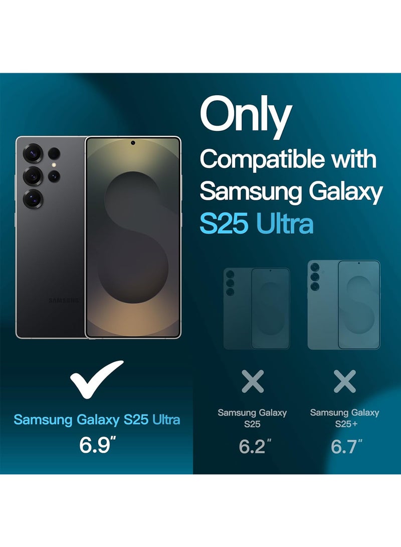 X-level 4 in 1 Samsung Galaxy S25 Ultra Screen Protector HD Clear Protective, Dust-proof frame film, for S25 Ultra 6.8-Inch Flexible TPU Film, Fingerprint ID Compatible, Easy Installation, Perfect Fit, Easy Installation, Protection, Scratch Resistant, Case Friendly (Clear) - Image 2