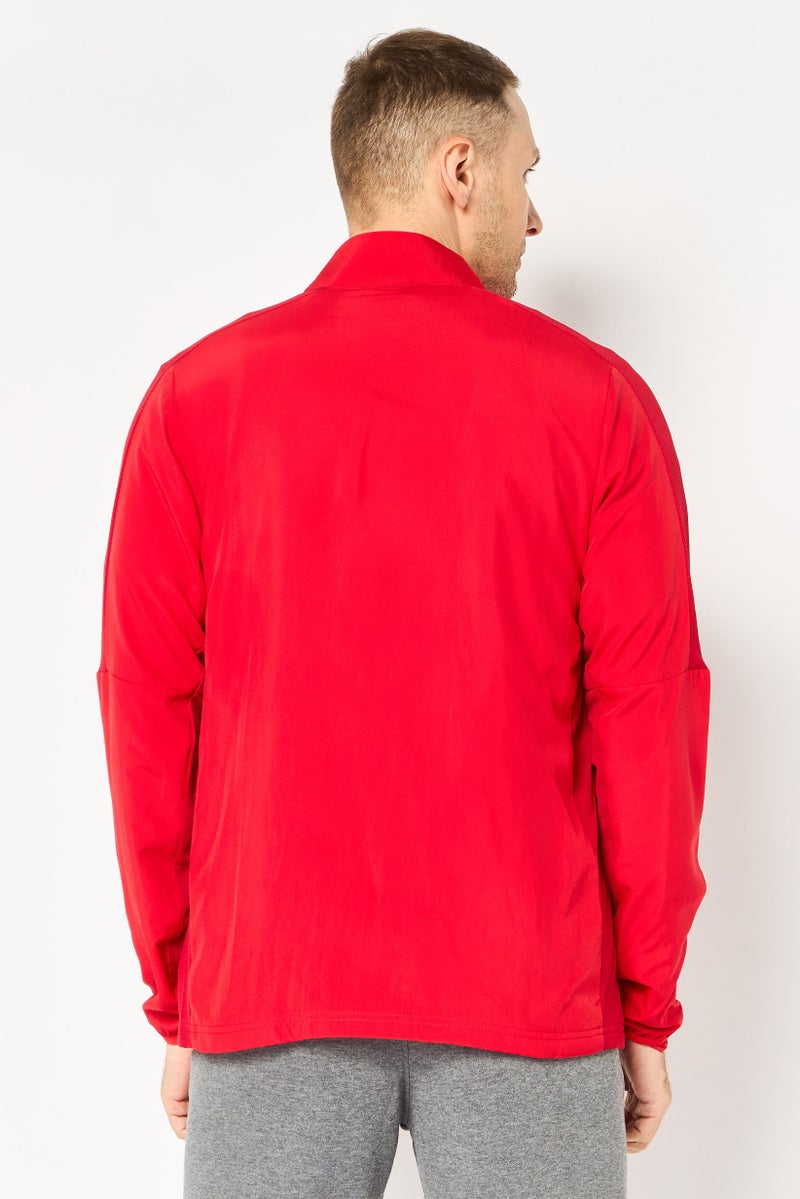 Nike جاكيت كرة القدم للرجال بأكمام طويلة من دري فيت، أحمر - Image 4