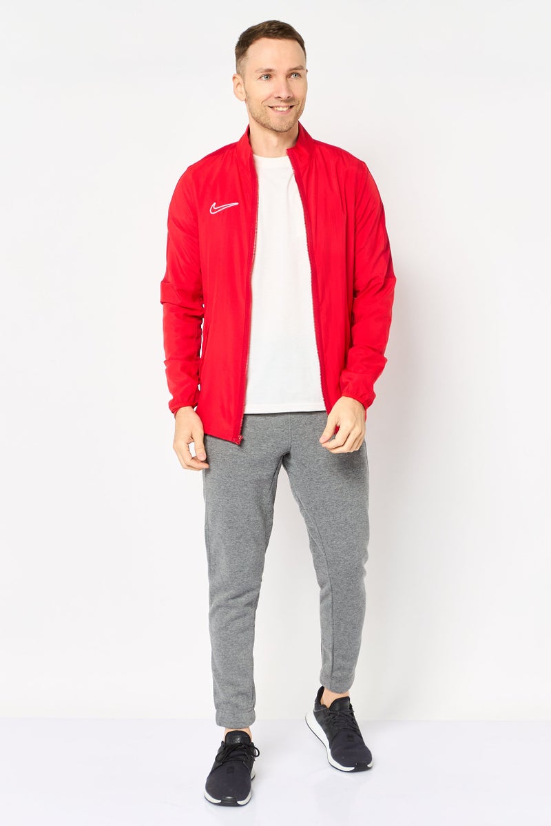 Nike جاكيت كرة القدم للرجال بأكمام طويلة من دري فيت، أحمر - Image 2