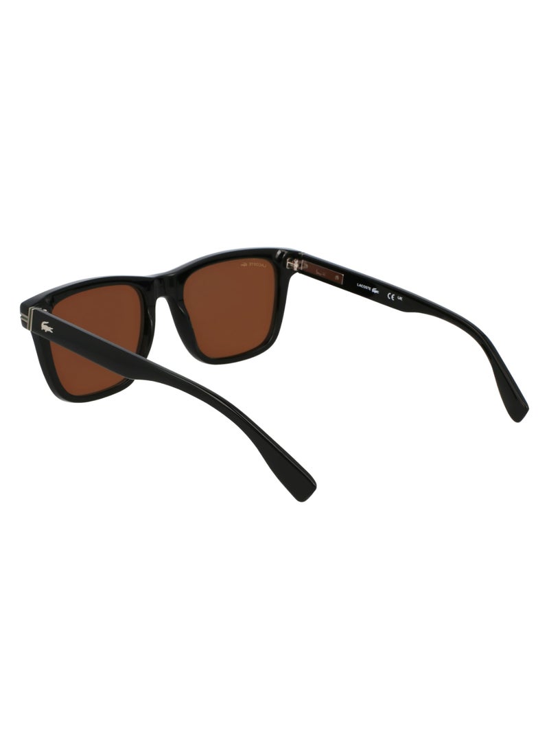 LACOSTE FULL RIM ACETATE ACETATE LACOSTE SUNS L6045S 5419 (001) BLACK - Image 5