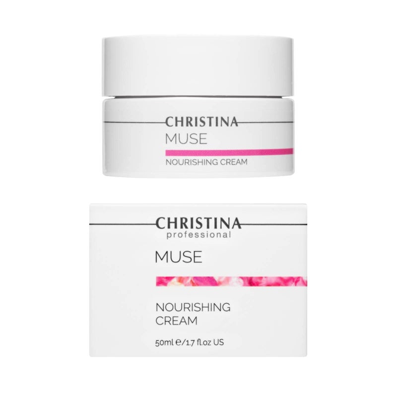 -CHRISTINA- Muse Nourishing Cream for Face with Vitamin E | Face Moisturizer Intensively Nourishes, Rejuvenates, and Moisturizes the Skin 50ml - Image 4