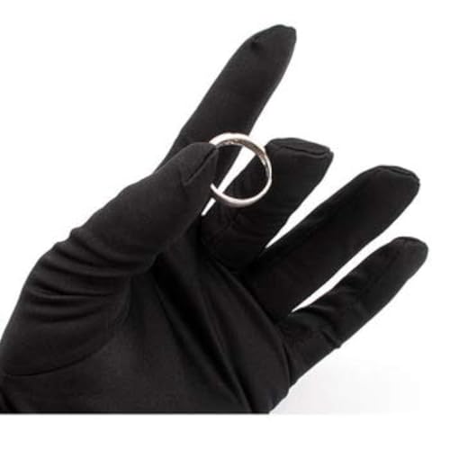 SWISSOFull Finger Microfiber Cleaning & Polishing Gloves – Soft Lint-Free Gloves for Watch Handling, Jewelry Care & Delicate Surface Protection Pack of 2 - Image 3