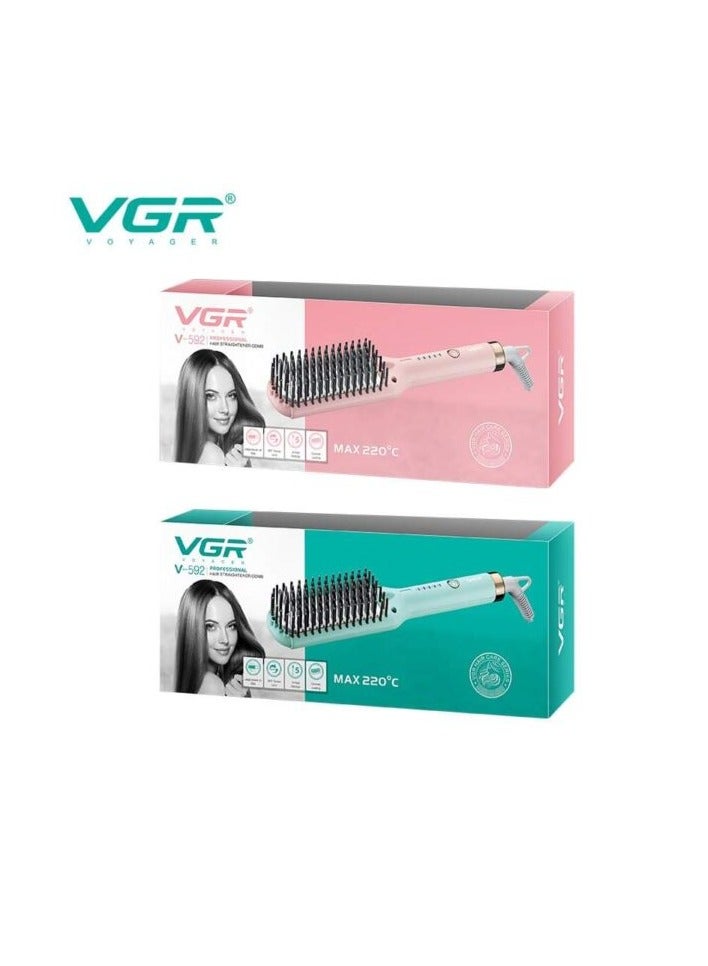 VGR V-592 ceramic hair comb Multicolor - Image 3