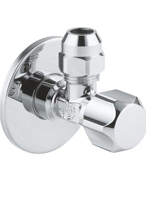Grohe 22018000 Angle Valve for Single Lever Mixer Tap with Roughened Thread for Simple 1/2 *3/8