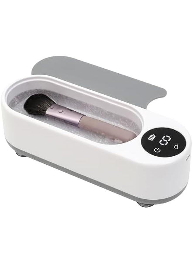 Generic Ultrasonic Jewelry Cleaner Machine, Portable Professional Sonic Jewelry Cleaner for Eye Glasses,Ring,Earring, Necklaces,Watch Strap,Makeup Brush,Gold,Ddiamond Ring  - Image 1