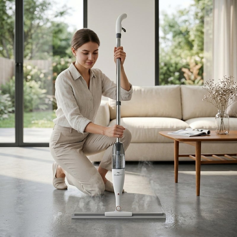 Group Tiger Smart Multi-Purpose Spin Mop with 360 Rotating Head and Built-in Water Separation System - A210-12 - Image 2