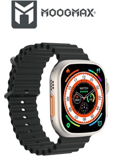 MOOGMAX The Smart bundle package 2-in-1, Ultra smart watch 49MM Titanium case,works with gestures, all sports modes, heart and sleep measurements, support for NFC and Airbuds 4 from Moogmax TWS earphones.  - Image 4