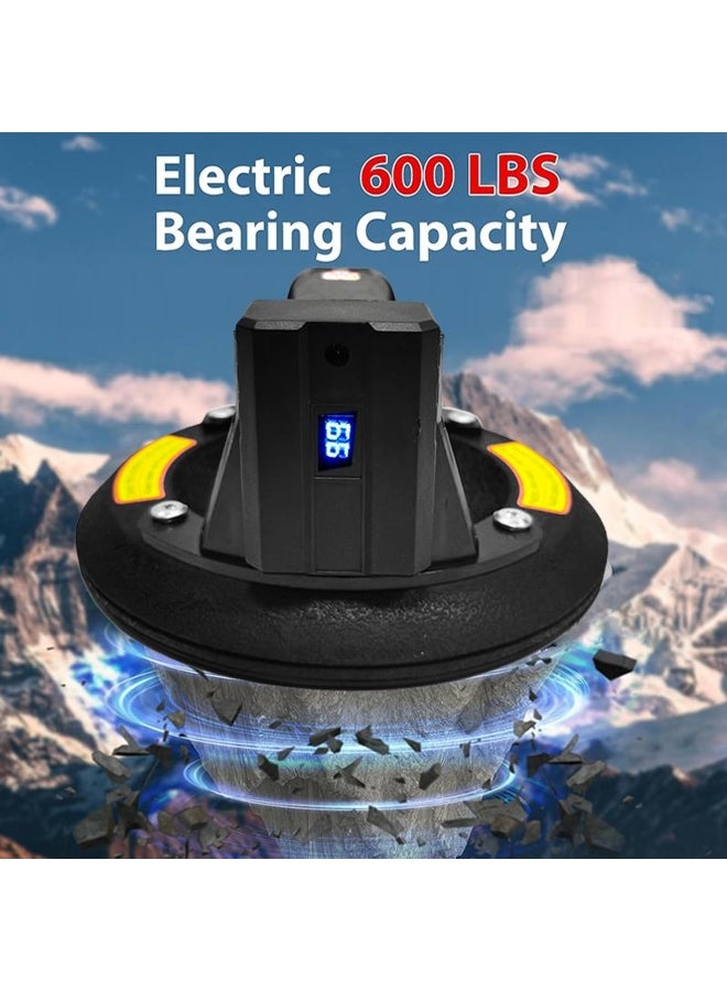 New Pattern Electric 8 Inch Vacuum Suction Cup 200kg Weighing Capacity Heavy Duty Lifter for Granite Tile Glass With Air Pump - Image 2
