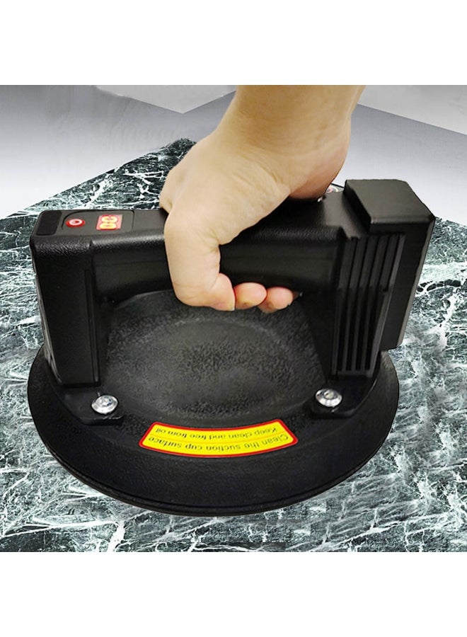 New Pattern Electric 8 Inch Vacuum Suction Cup 200kg Weighing Capacity Heavy Duty Lifter for Granite Tile Glass With Air Pump - Image 5