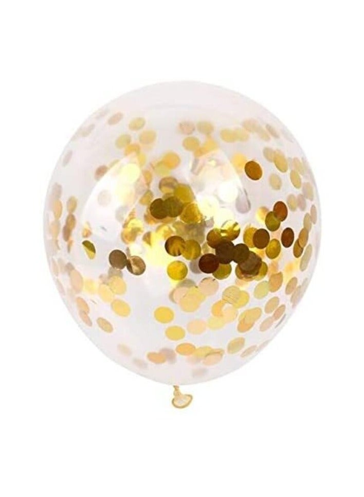 بروماس PROMASS-10Pcs 12 بوصة النثار بالون واضح اللاتكس بالون الزفاف الديكور عيد ميلاد سعيد بالونات لوازم الحفلات - Image 1