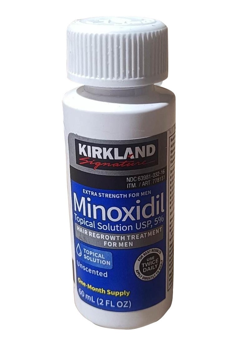 Kirkland Signature - Minoxidil 5% Extra Strength Hair Regrowth Treatment 60m - Image 1